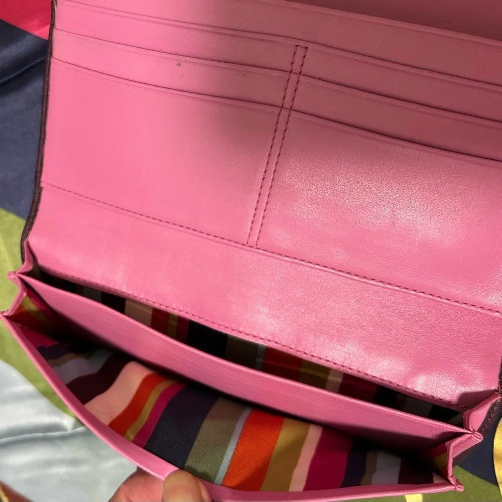 COACH Garcia Legacy Trifold Long Wallet